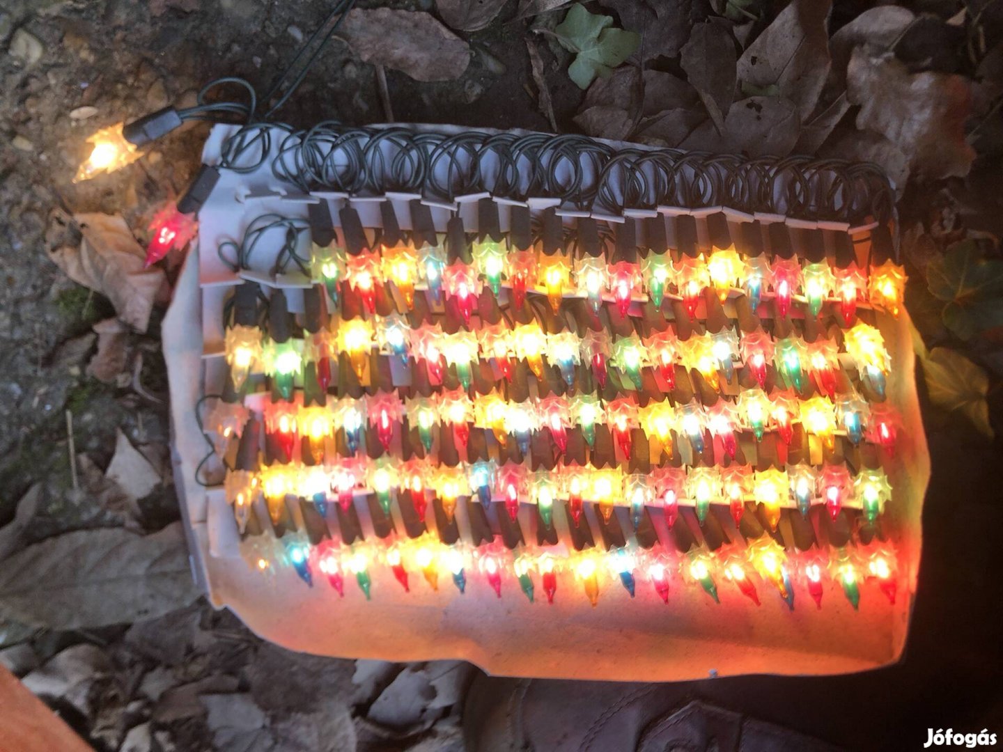 Retró karácsonyi izzósor 6500 Ft