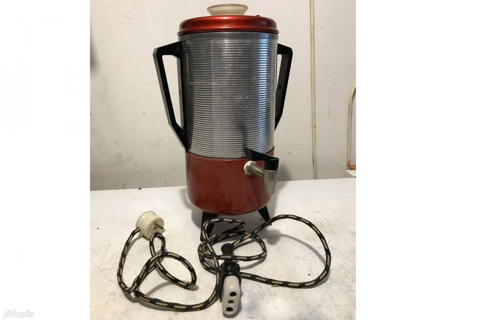 Retro kávé tea készítő elektromos orosz gép készülék