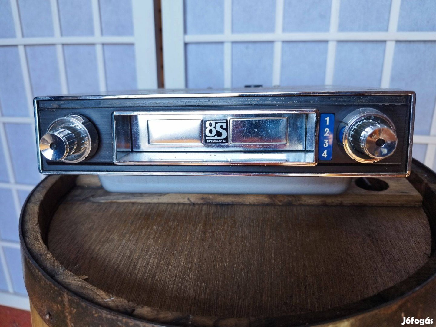 Retró kazettás autós fejegység -cartridge 8s meister stereo car player
