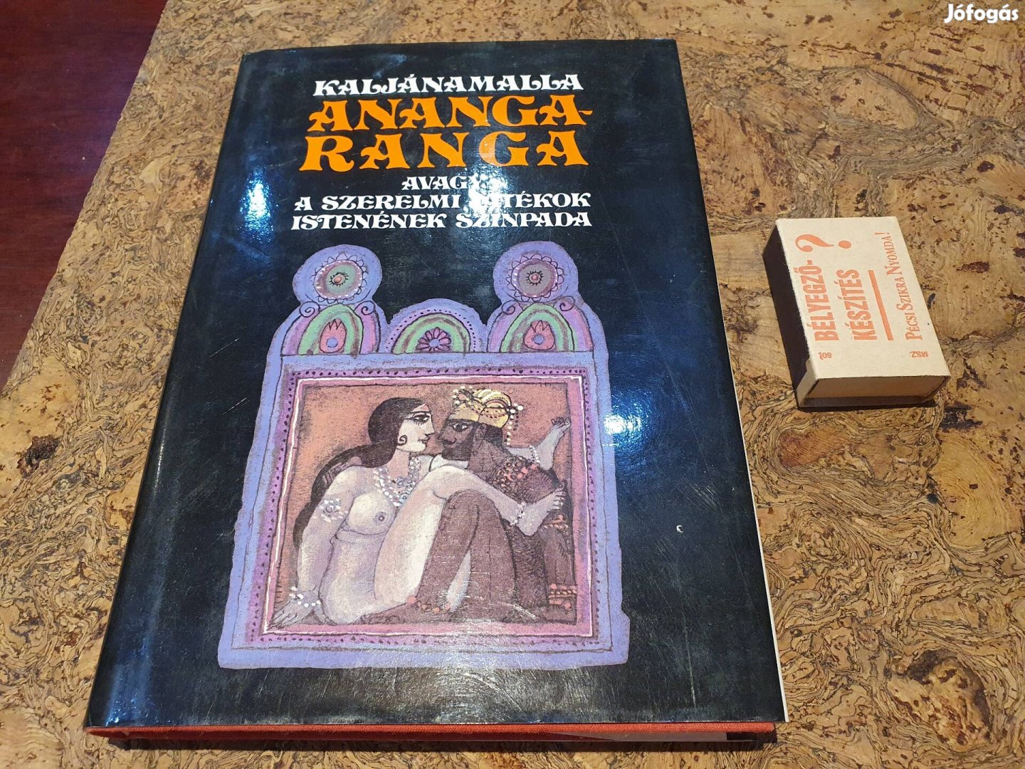 Retro keleti erotikus könyv Anangaranga Kaljánamalla