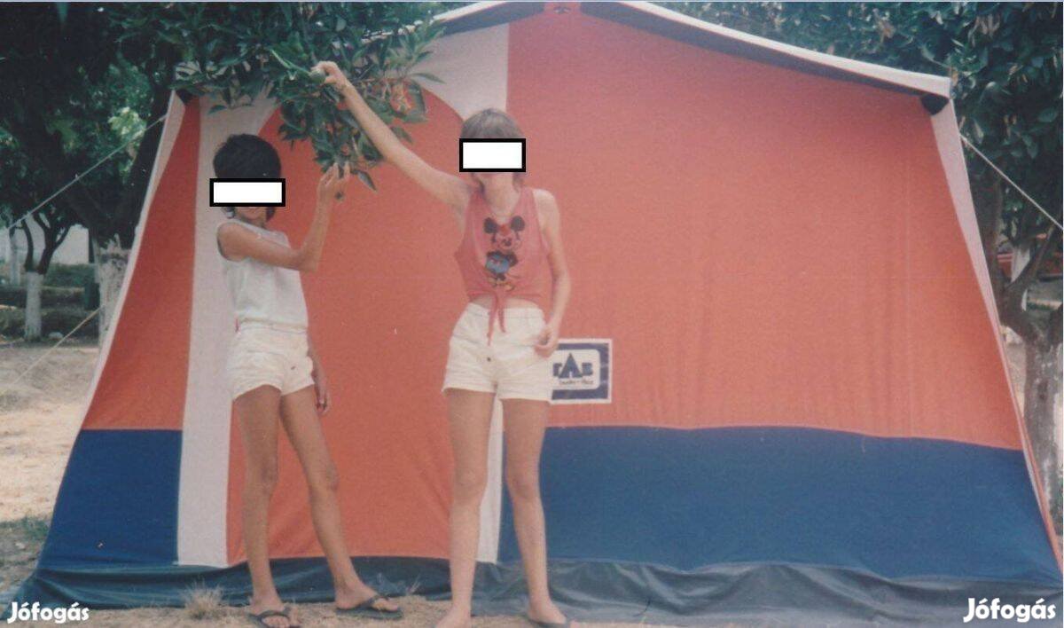 Retró kemping sátor Rimini márkájú