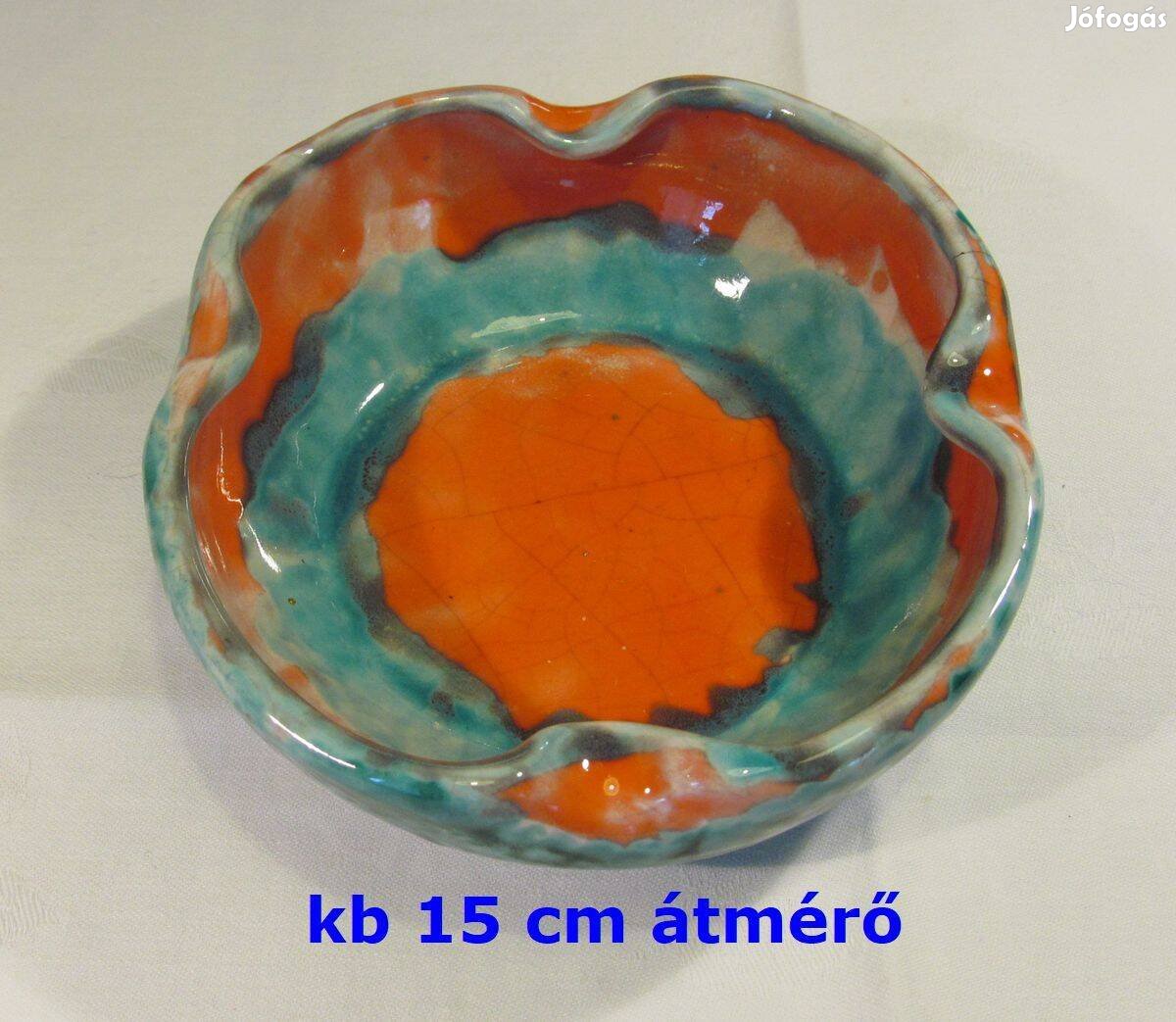 Retró kerámia hamuzó, tál