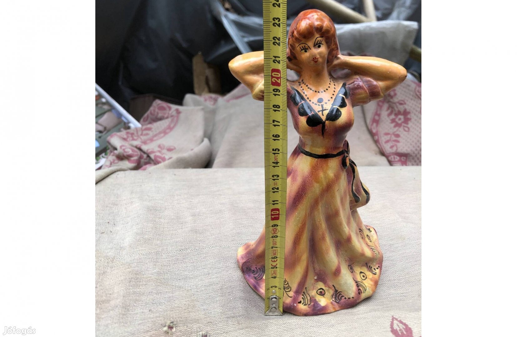 Retró kerámia szobor 6500 Ft