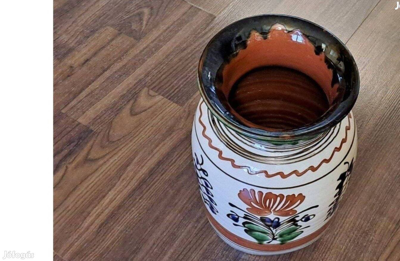 Retro kerámia váza 28x18 cm