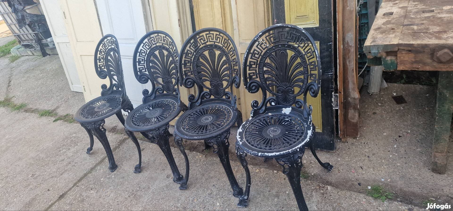 Retro kerti székek régi aluminium szék vintage szék 