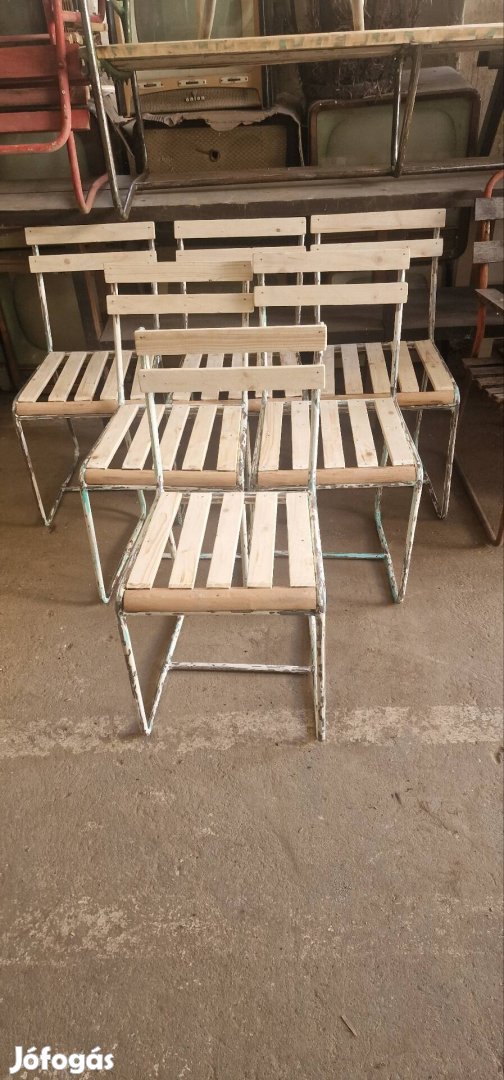 Retro kerti székek régi kocsma bisztro büfé szék éttermi székek
