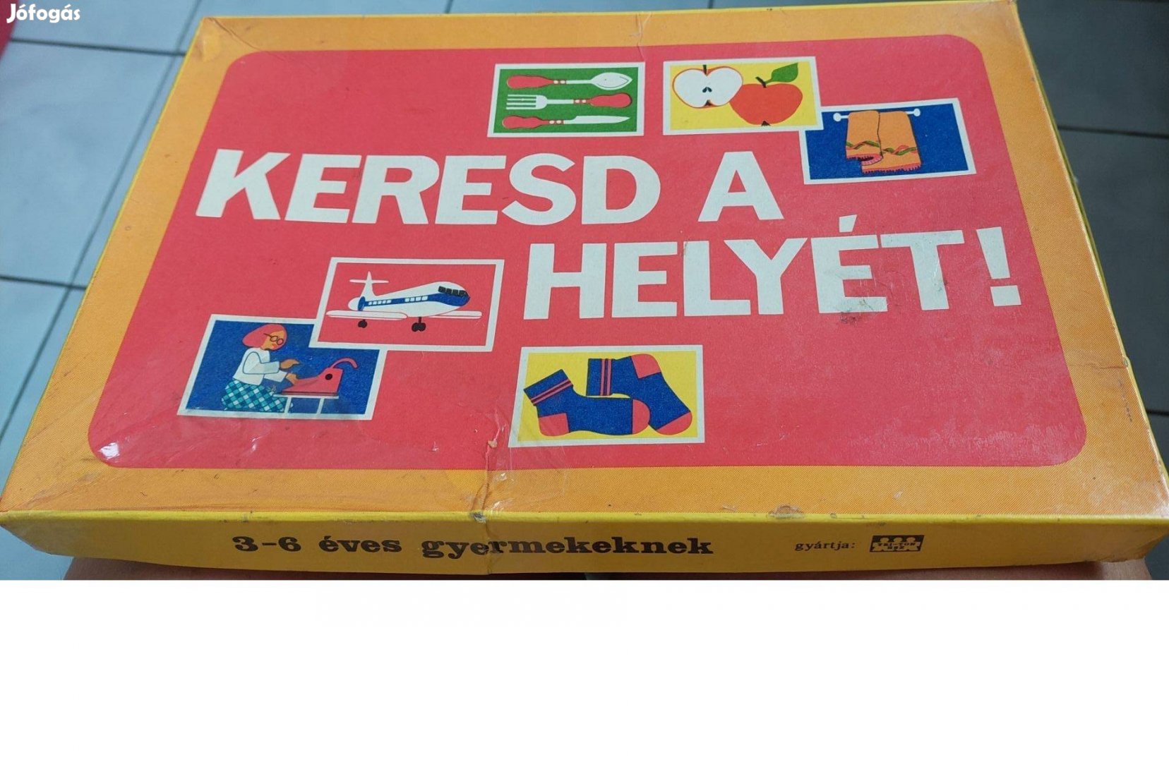 Retro készségfejlesztő játék