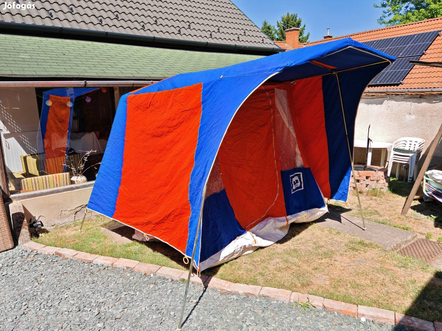 Retró kétszemélyes sátor újszerű állapotban