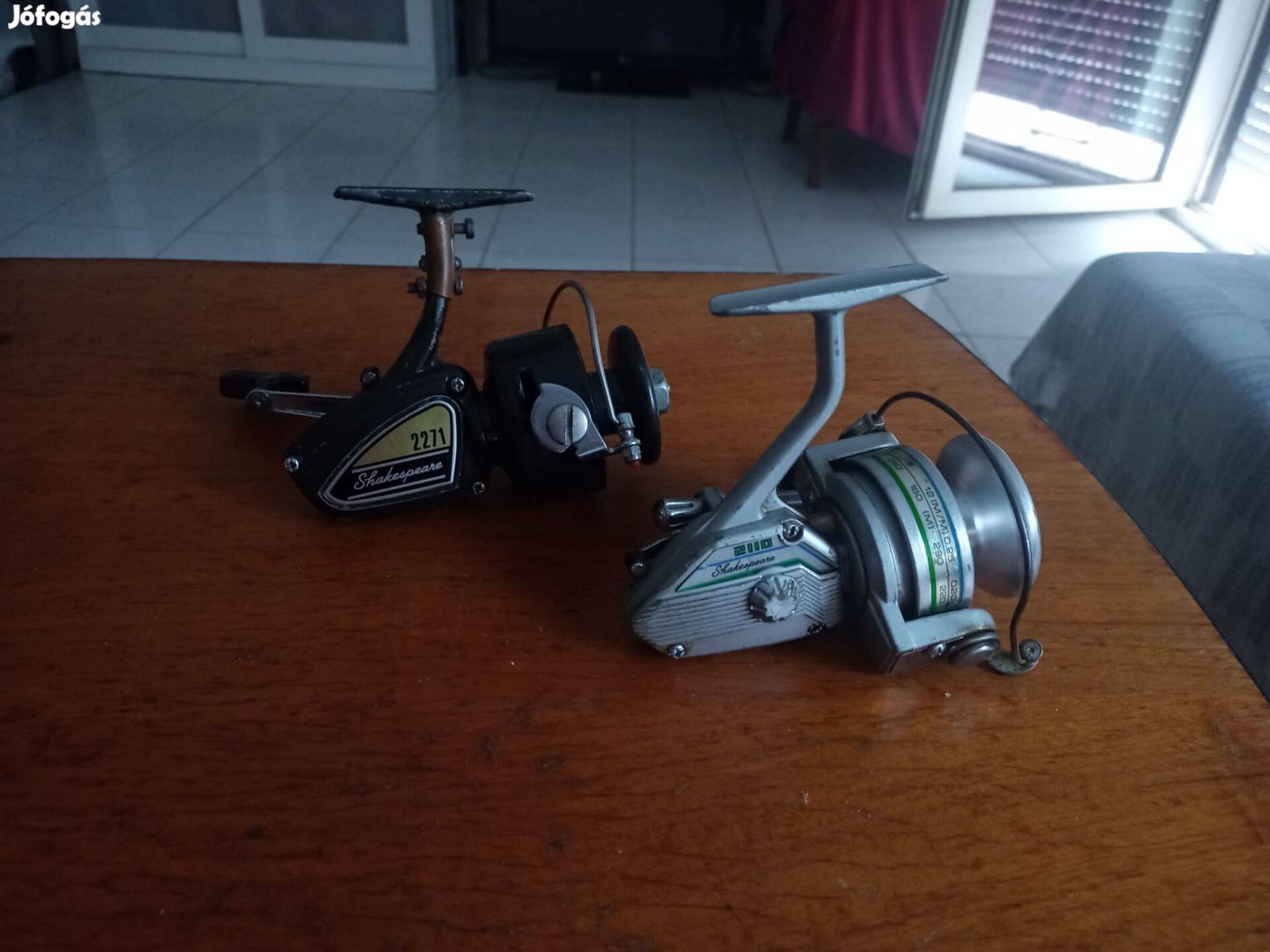 Retro kettő Shakespeare horgászorsó