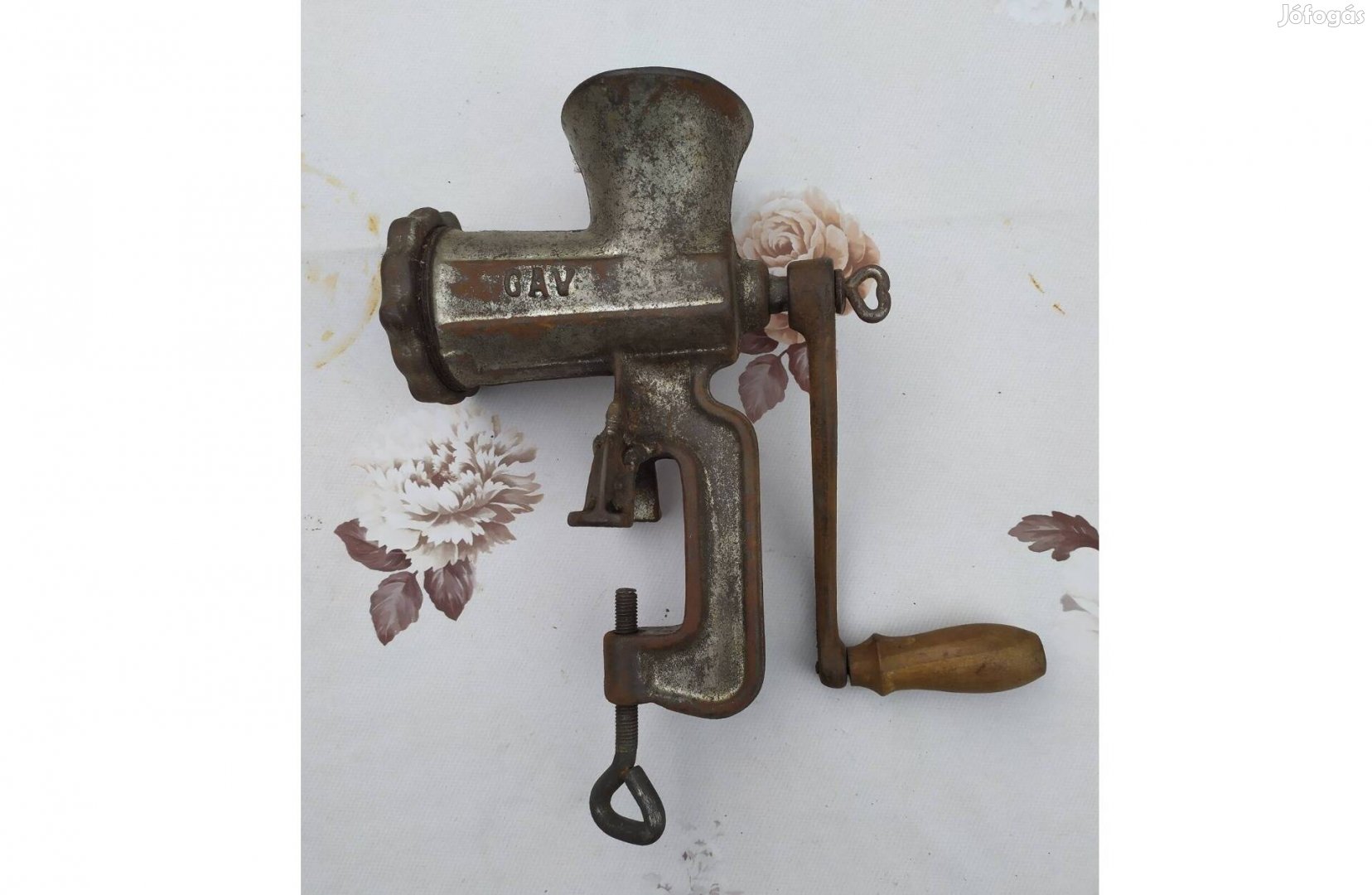 Retro kézi húsdaráló