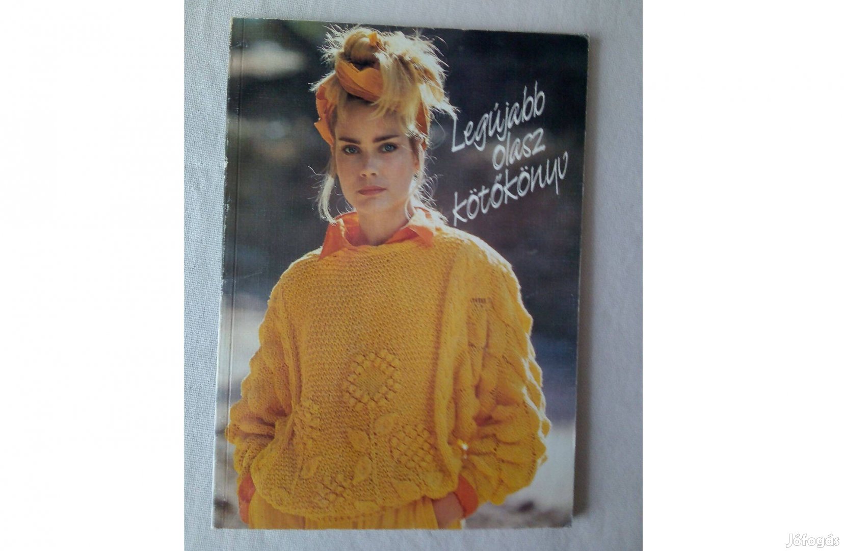 Retró kézimunka magazin. 1987. Legújabb olasz kötőkönyv