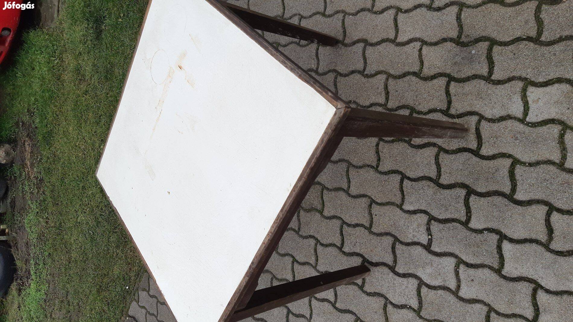 Retro kocka asztal 80x80cm