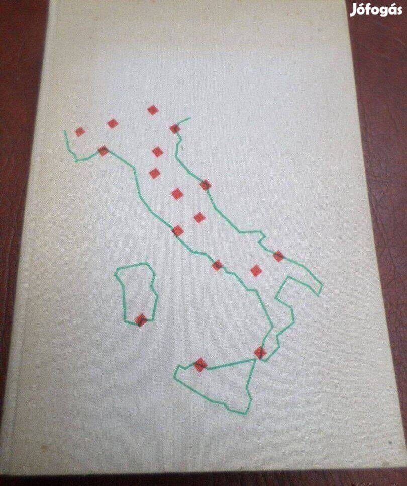 Retro könyv Utazás Itáliában