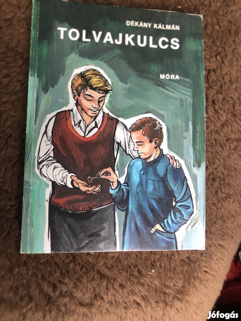 Retró könyv Tolvajkulcs 500 Ft