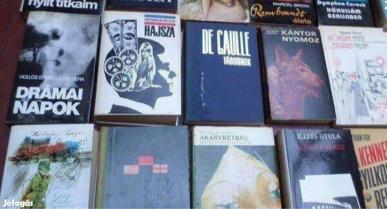 Retro könyv sikerkönyv gyűjtemény