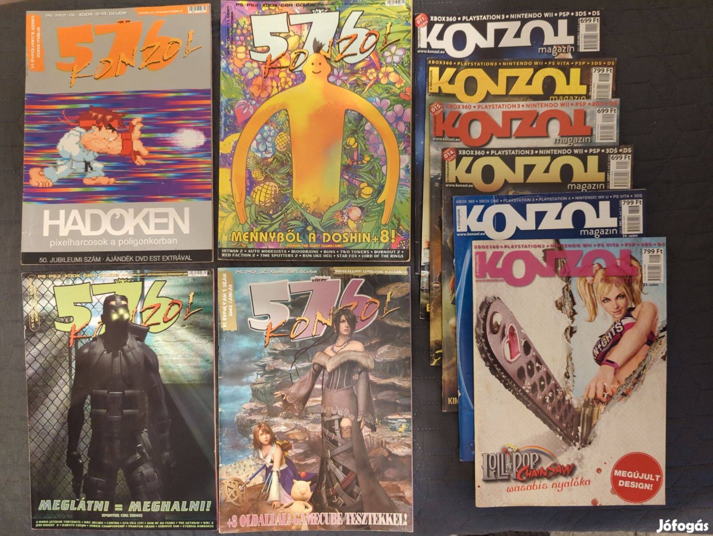 Retró konzol újságok, magazinok (576 Konzol, Konzol)