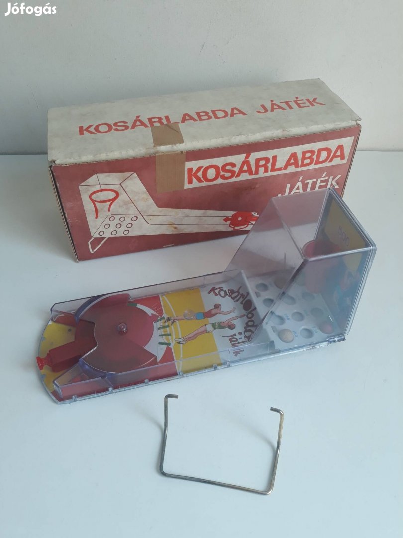 Retro kosárlabda játék, lemezárugyár