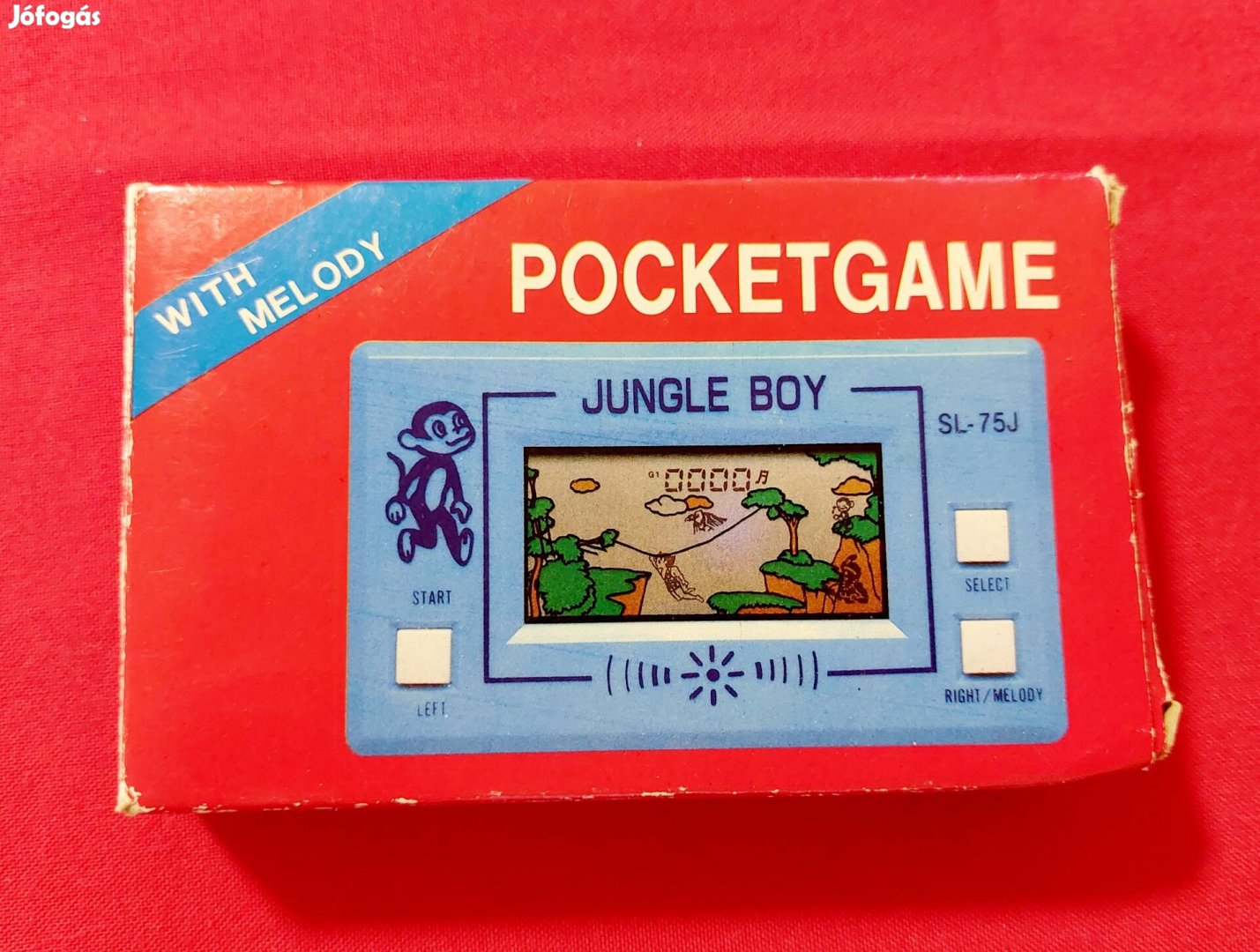 Retro kvarcjáték jungle boy