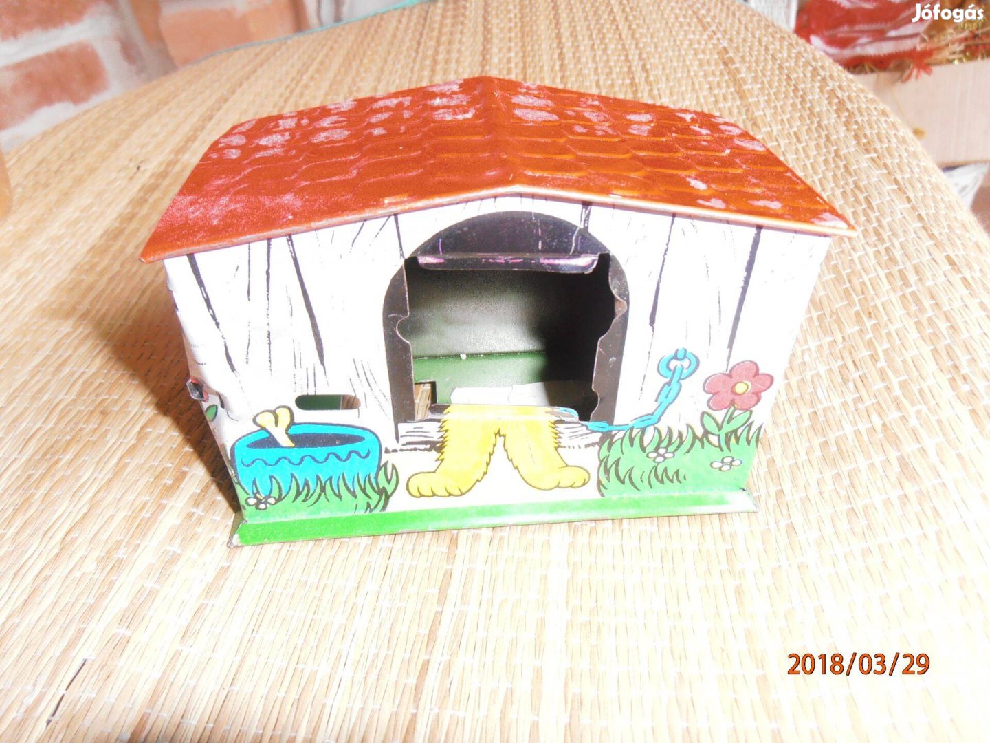 Retró lemezárugyári játék kerete 1200 ft