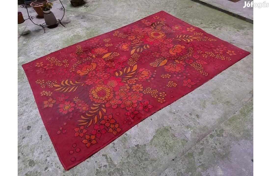 Retró magyar szőnyeg 70-es évek Latex Vállalat