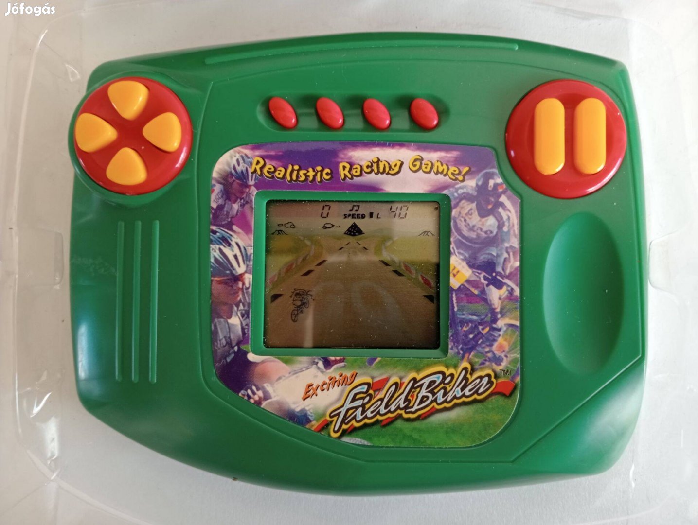 Retro motoros kvarcjáték, játszatlan