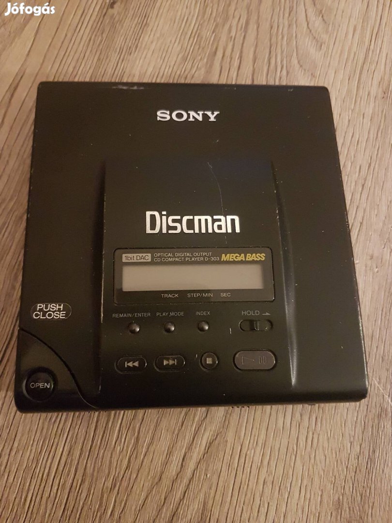 Retró működő D-303 Sony Discman Eladó Pécsett 