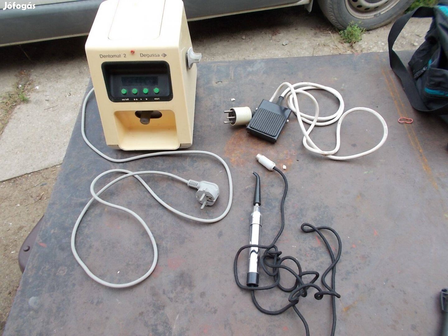 Retro német fog tömés készítő gép ritka gls mpl is
