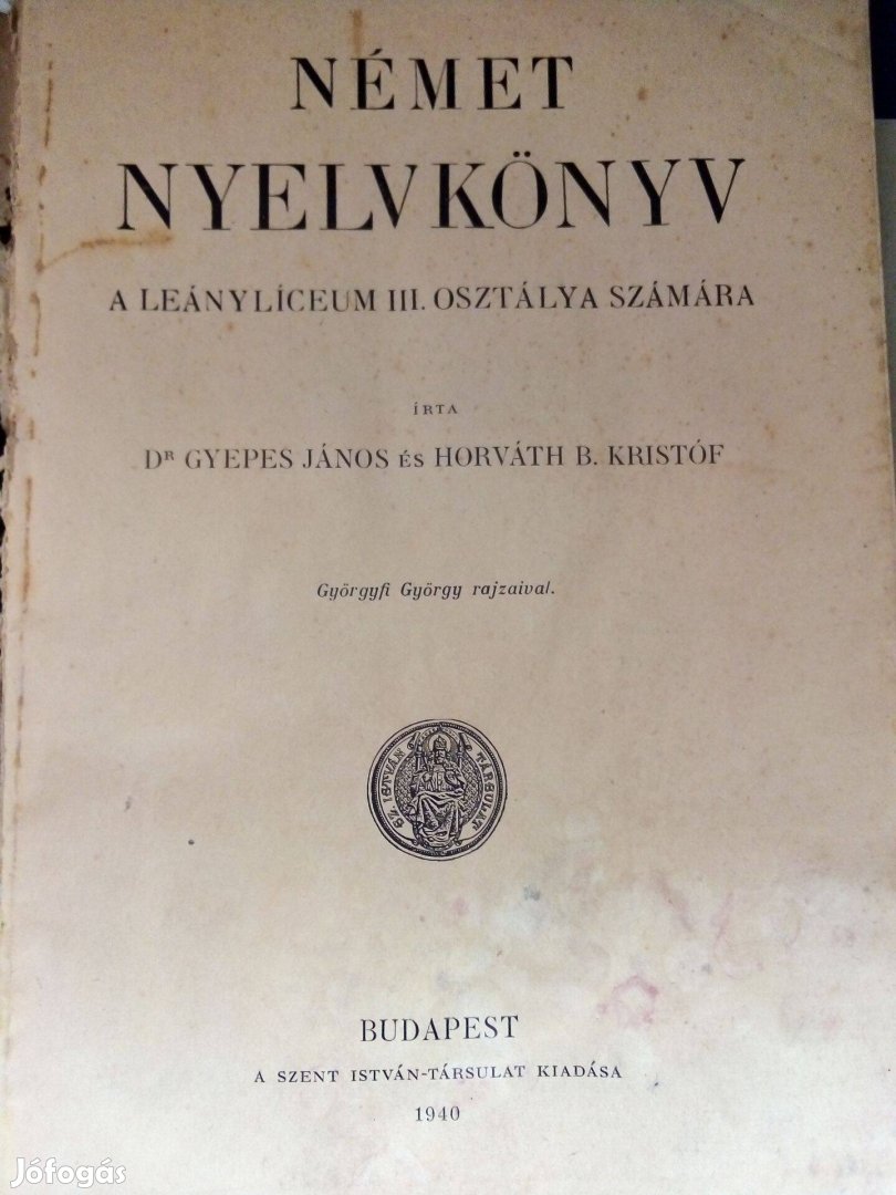 Retro német nyelvkönyvek gyűjtőknek! 1939-1941