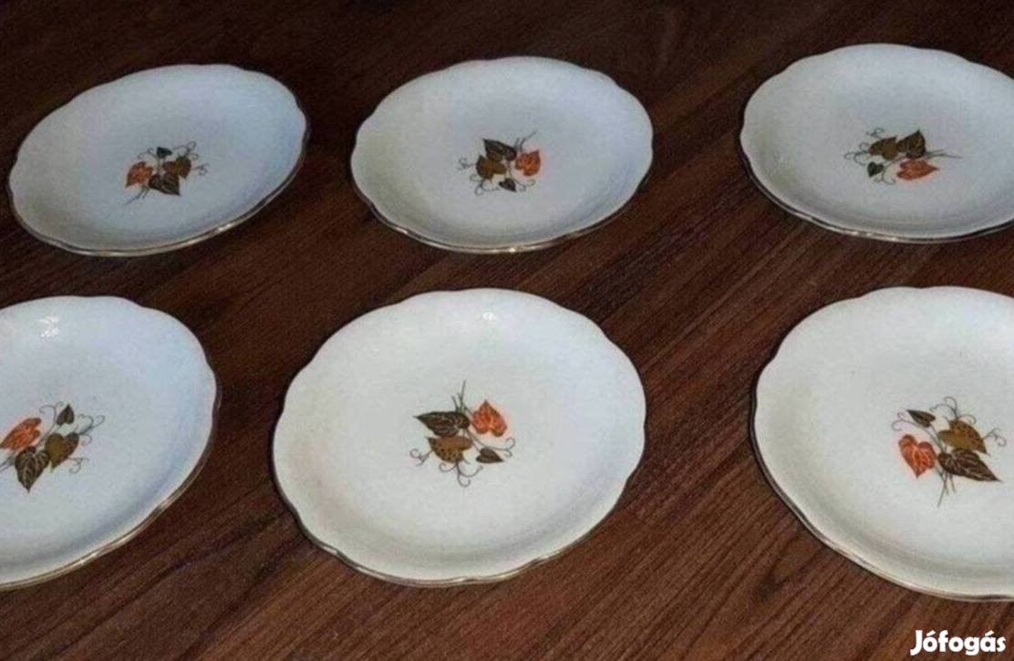 Retro német tányérkák porcelán