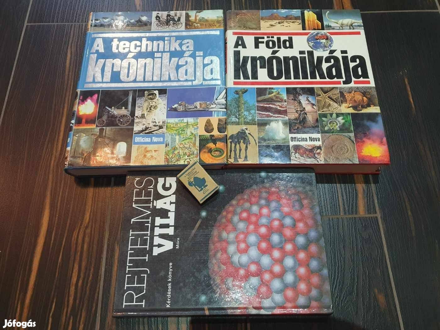 Retro nova könyvek a föld krónikája, és a technika krónikája +1