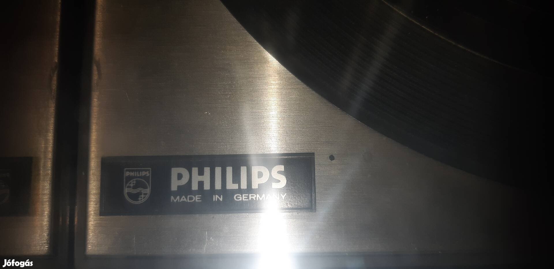 Retro philips automata bakelit lemezjátszó