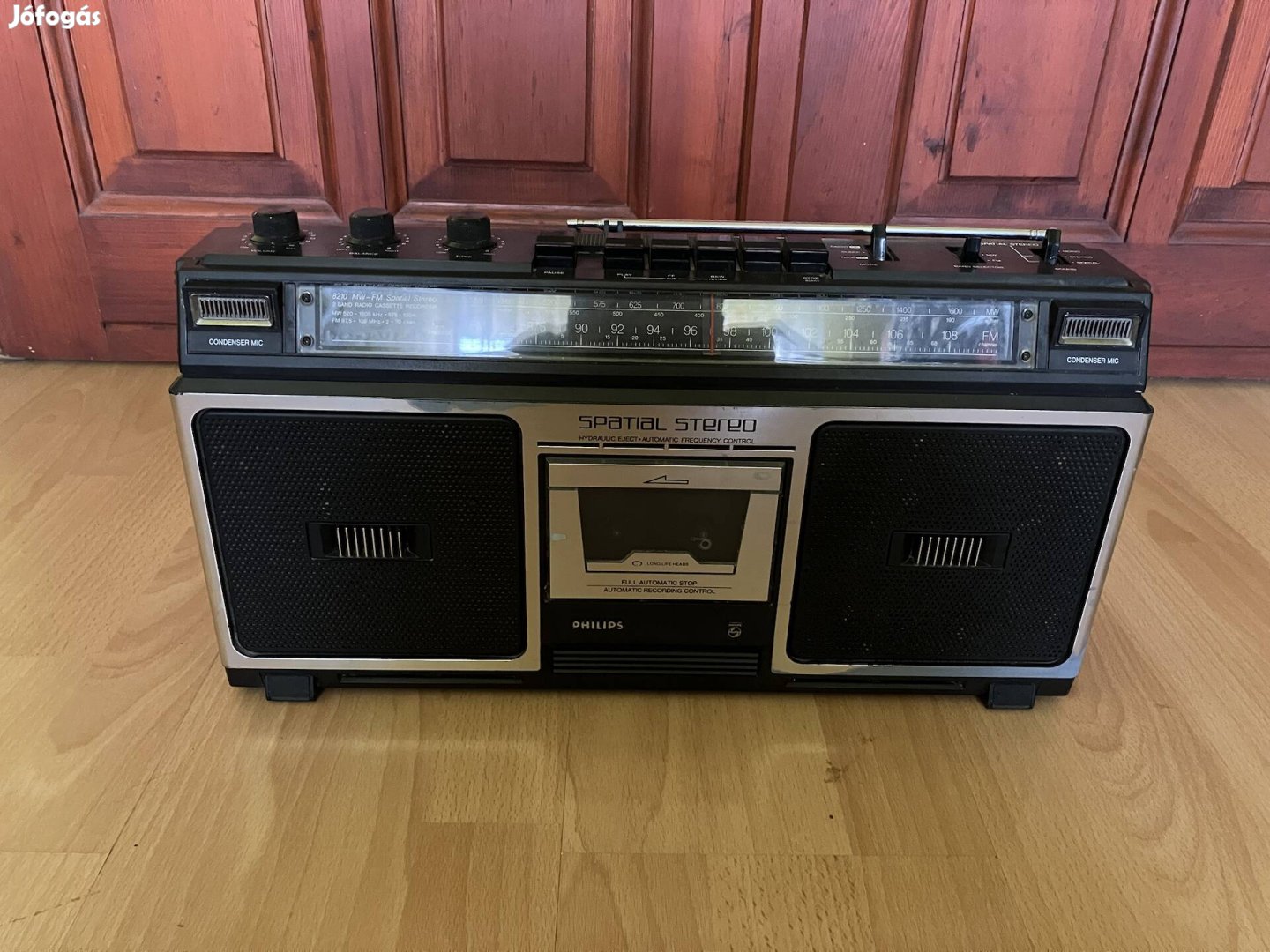 Retro philips rádió magnó