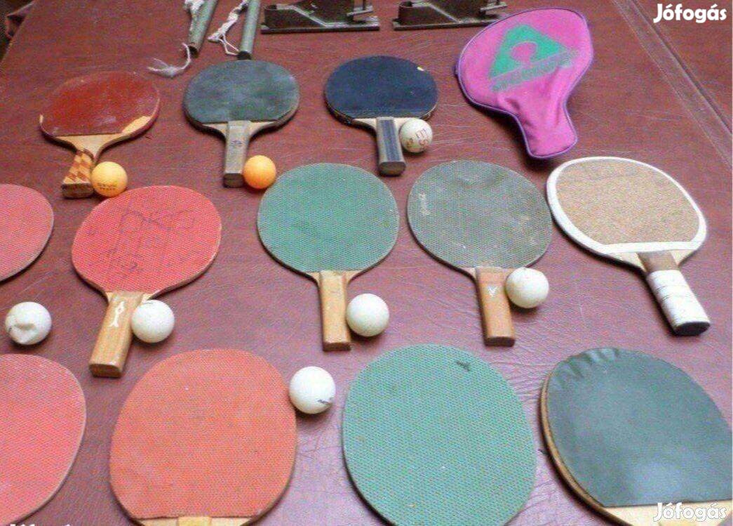 Retro pingpong ütő többféle