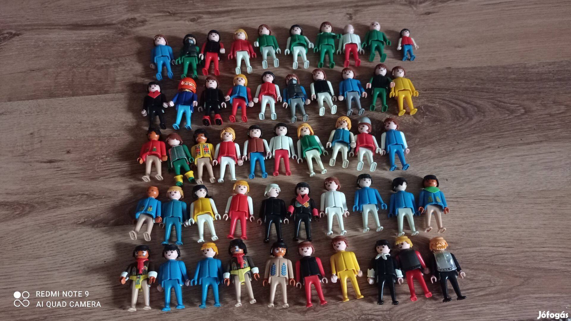 Retro playmobil figura csomag 1974-ből 50db