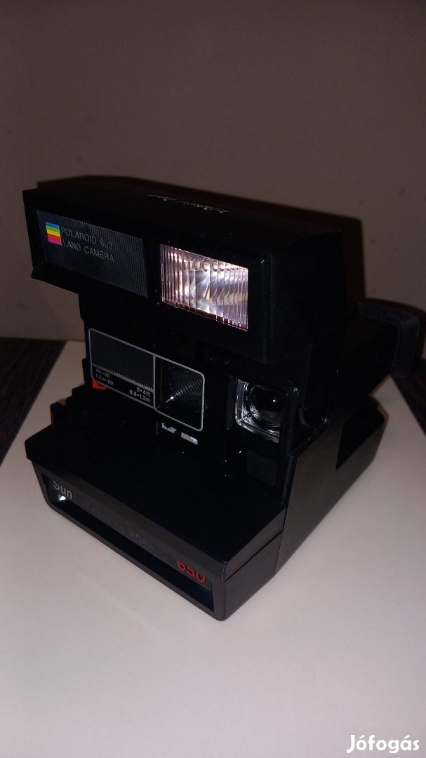 Retro polaroid fényképezőgép 