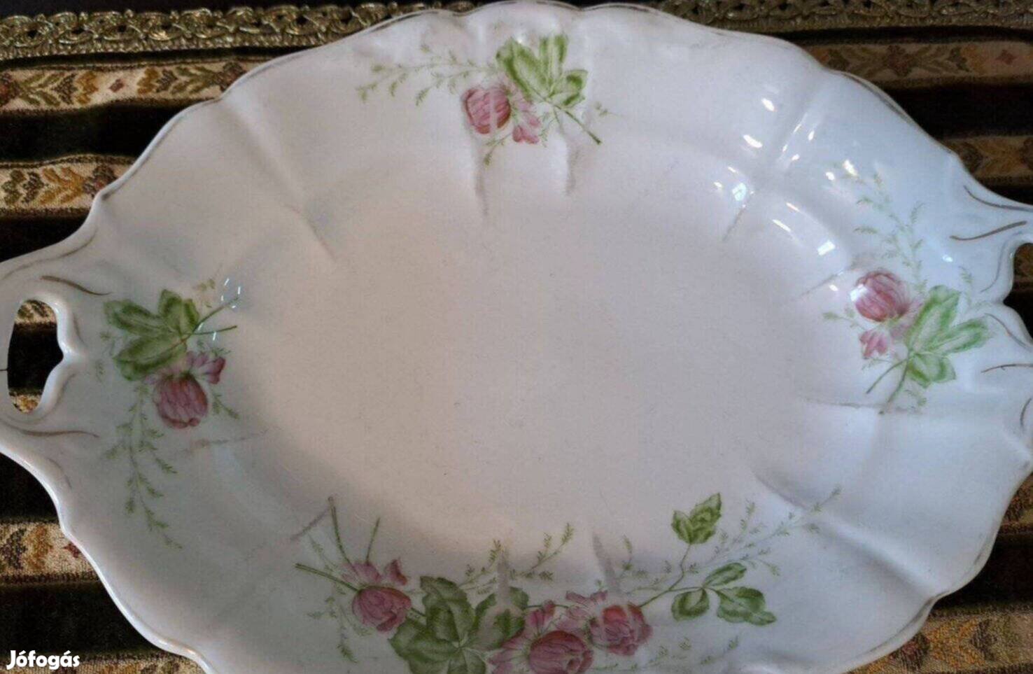 Retro porcelán tálaló 32 cm