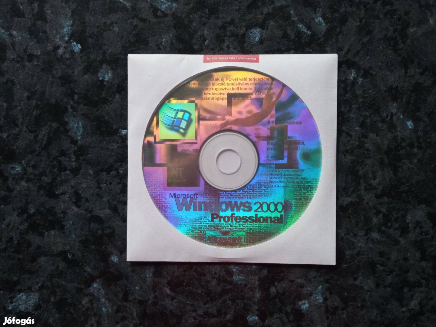 Retró program telepítő Windows 2000 Professional CD