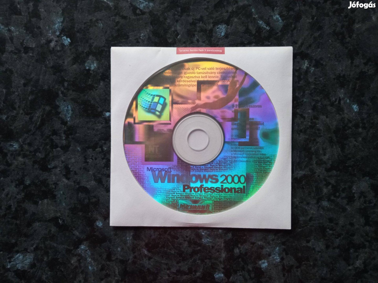 Retró program telepítő Windows 2000 Professional CD