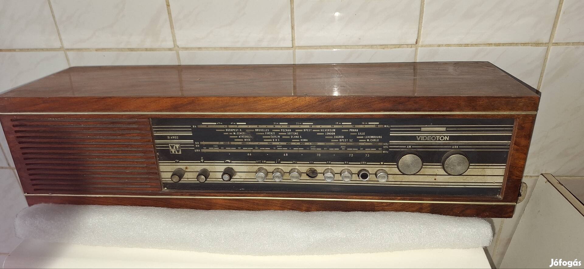 Retró rádió R4902 típusú Videoton gyártasú