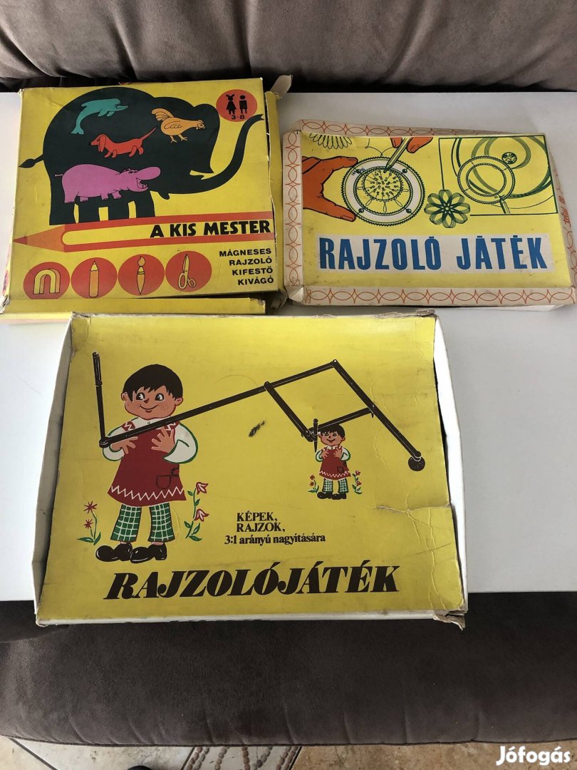 Retro rajzolós játékok