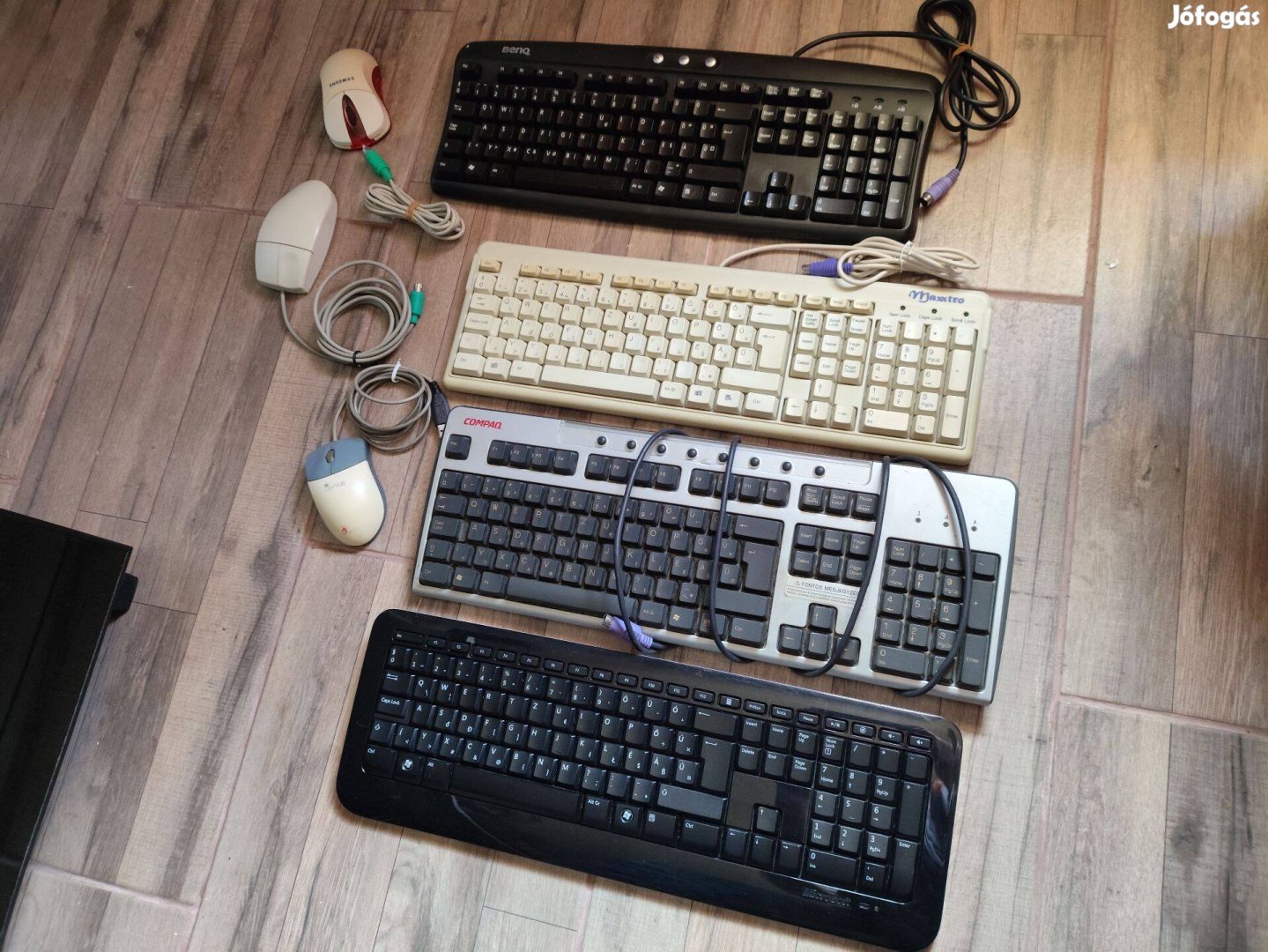 Retro régi Billetnyűzet, egér ps2-es csatlakozóval