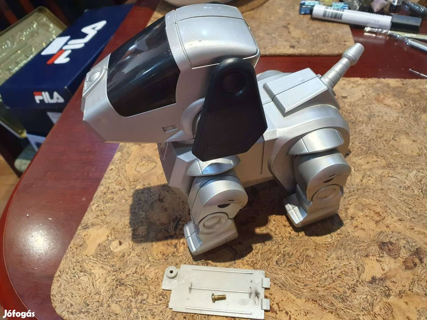 Retro régi K-9 robotkutya játék T-dog 2000 társasjáték 1999-ből