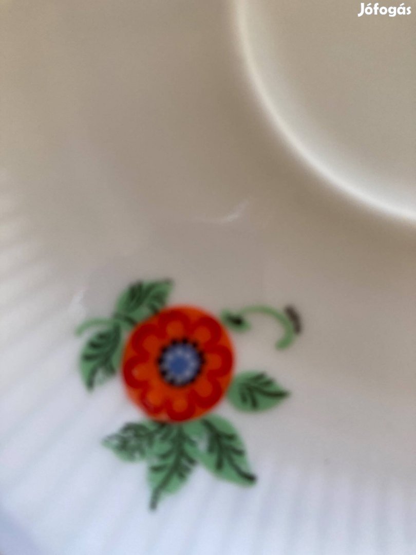 Retro régi Kahla porcelán 2db csésze alj alátét kistányér pótlásra!