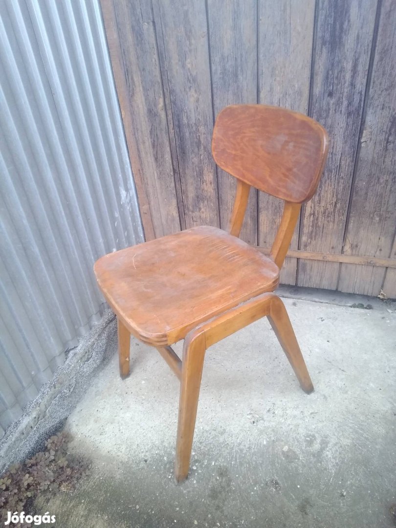 Retro régi műhely szék 