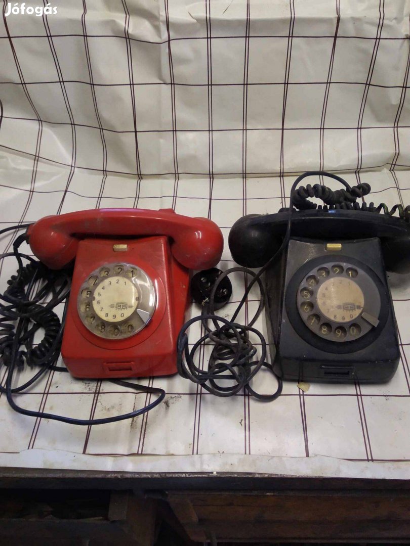 Retró régi telefon