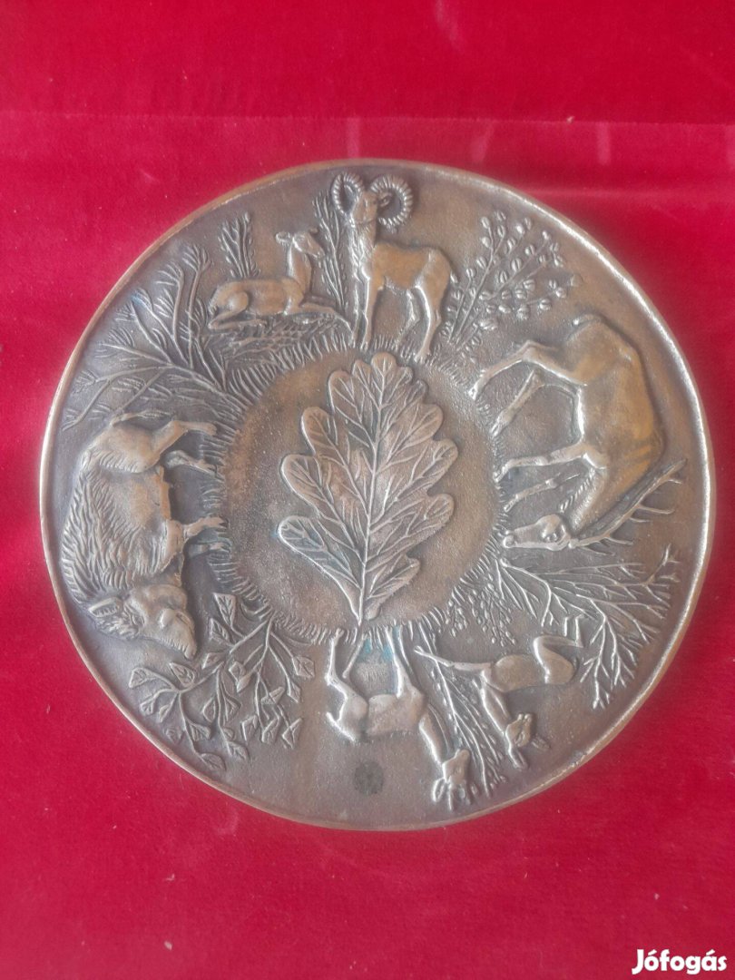 Retró réztányér eladó