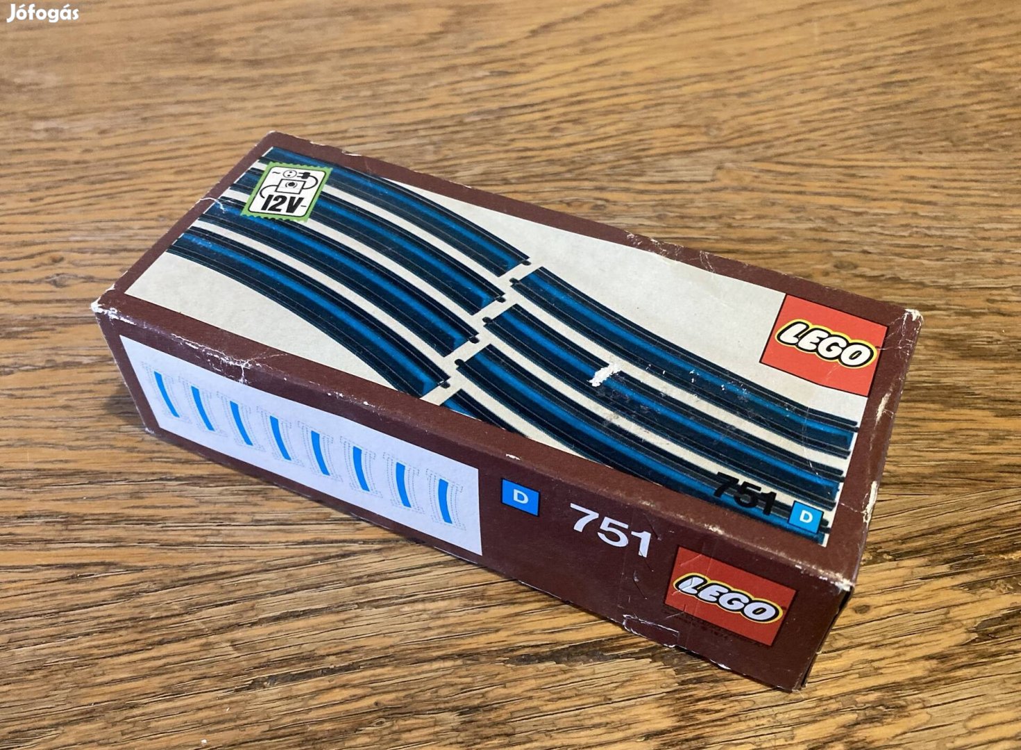 Retró ritkaság! Bontatlan csomag Lego D 751