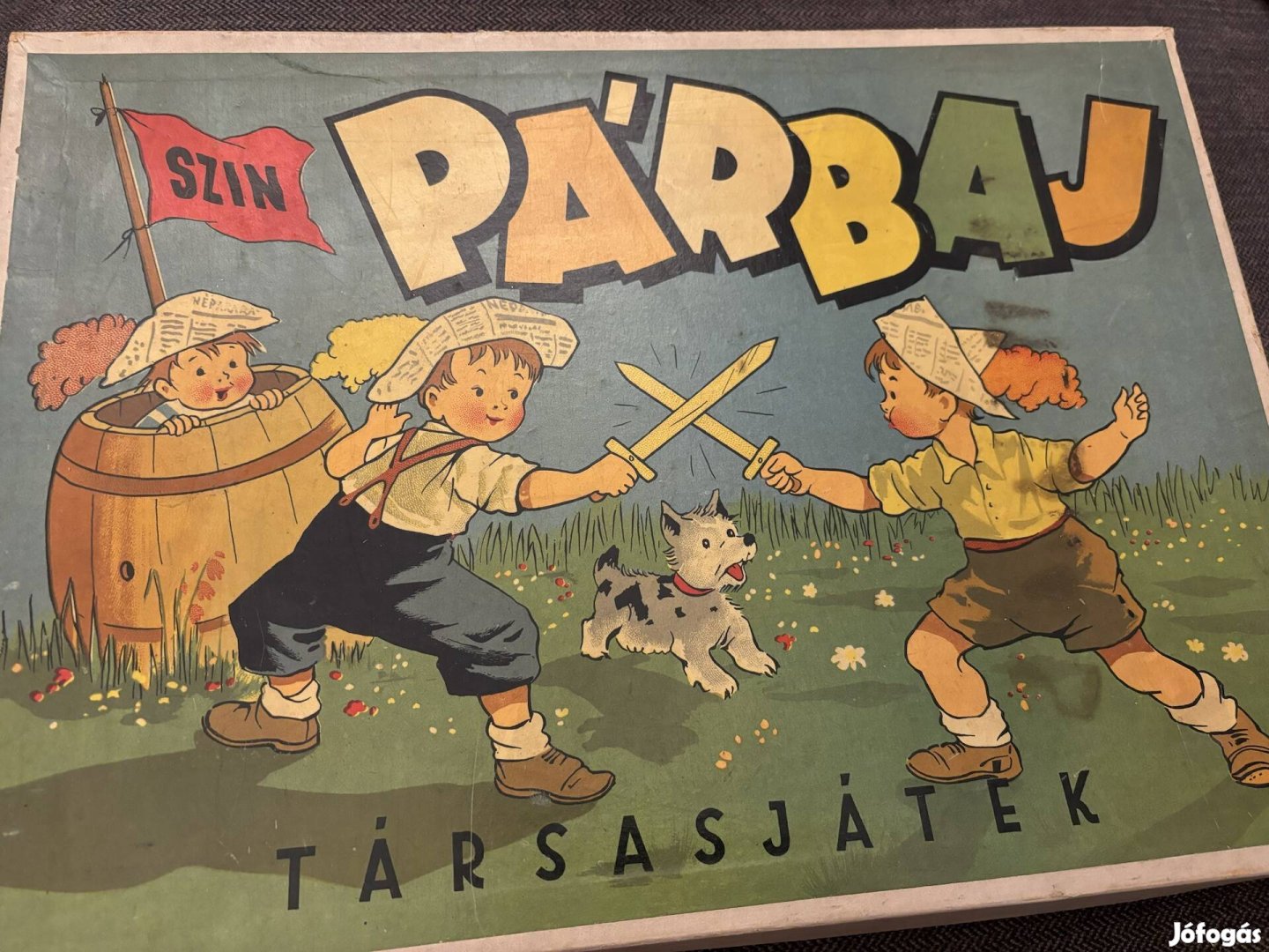 Retro ritkaság színpárbaj társasjáték