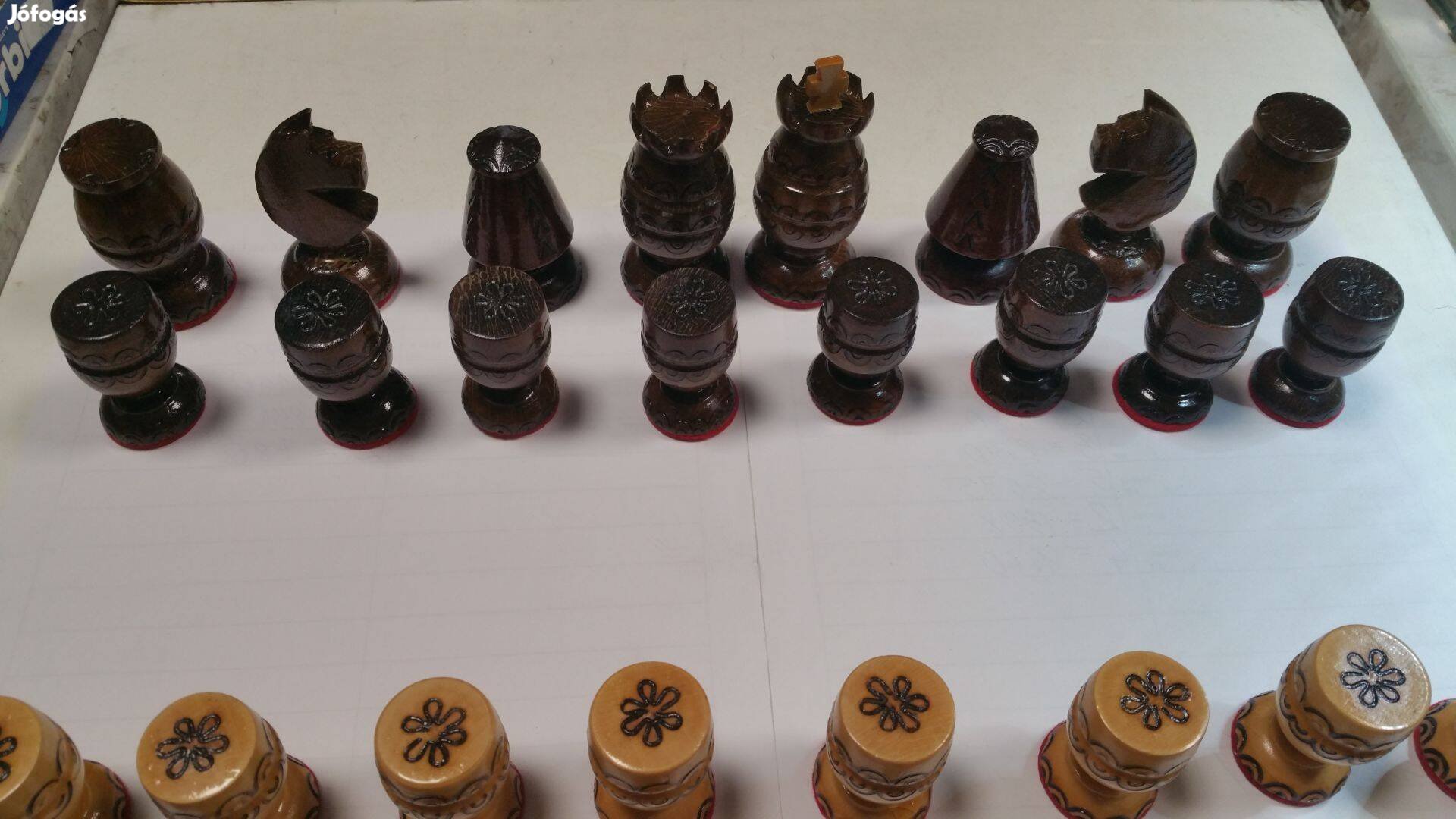 Retró sakk készlet