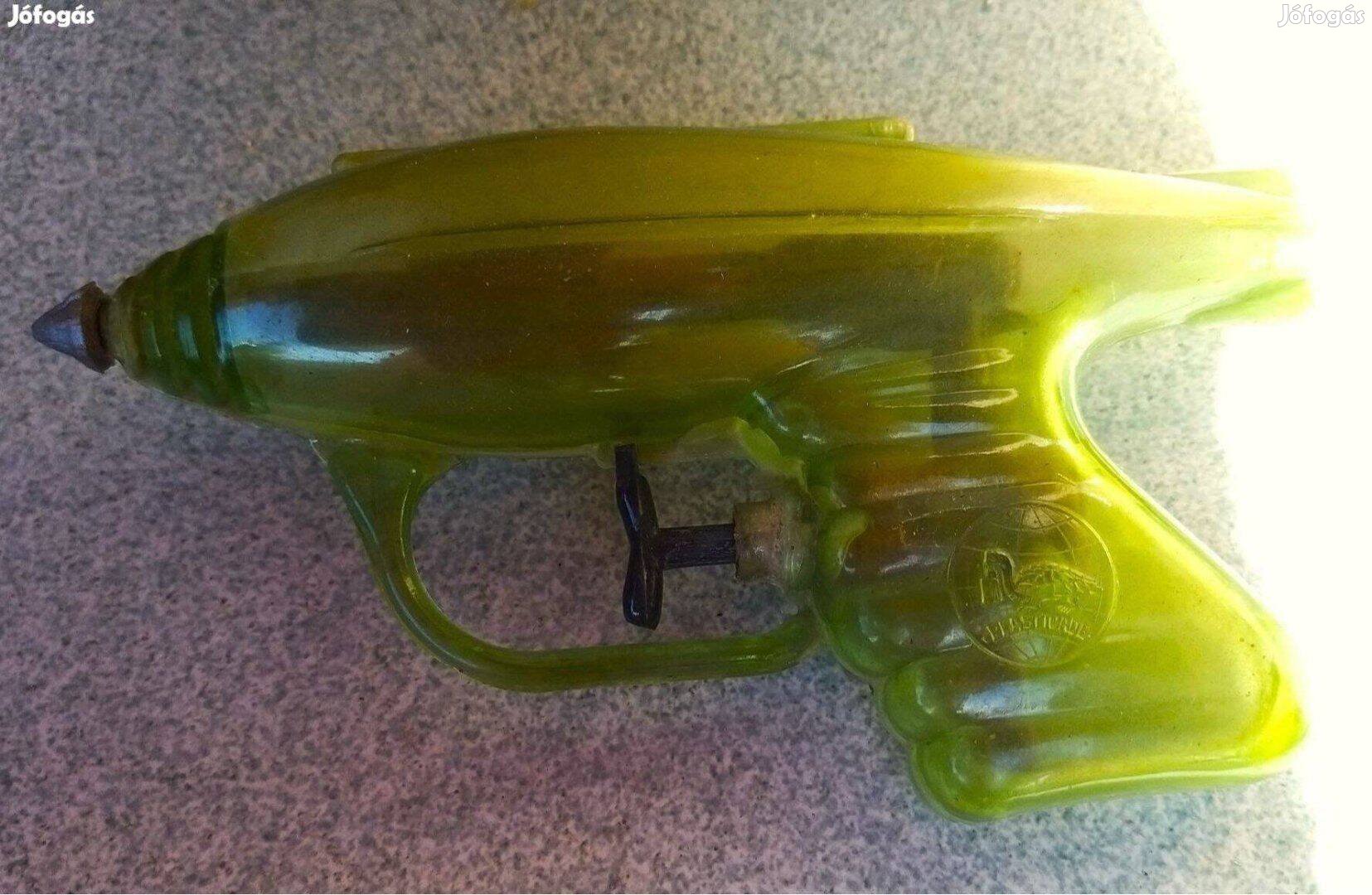 Retro sárga rakéta vizipisztoly